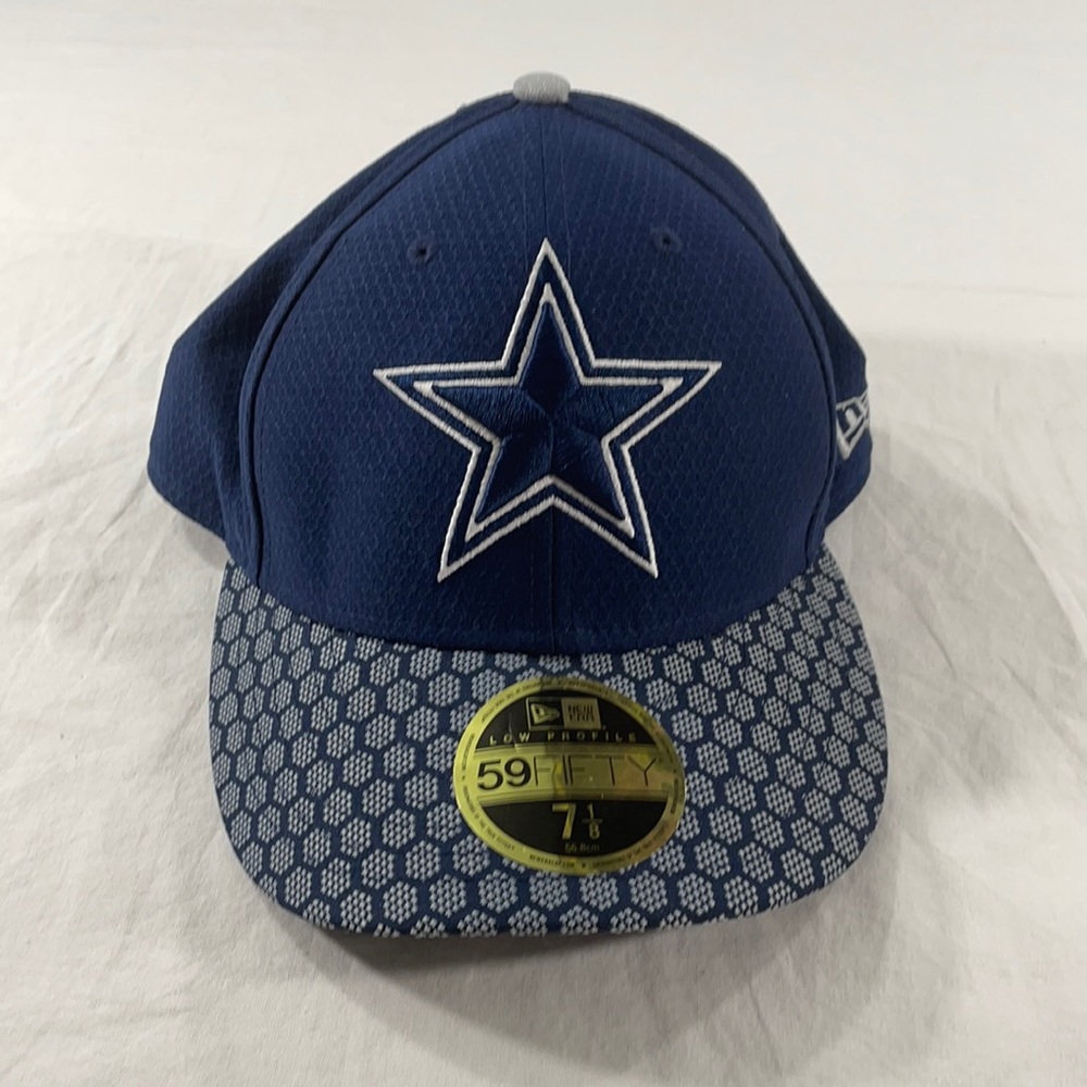 Dallas Cowboys Fitted Hat Size 7 1/8